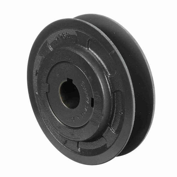 1 Groove Cast Iron Finish Bore Fhp Variable Pitch Sheave, 1VP62X28MM